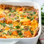 Protein-Packed Sweet Potato Egg Casserole